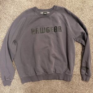 RawGear Crewneck Sweatshirt in Slate Gray